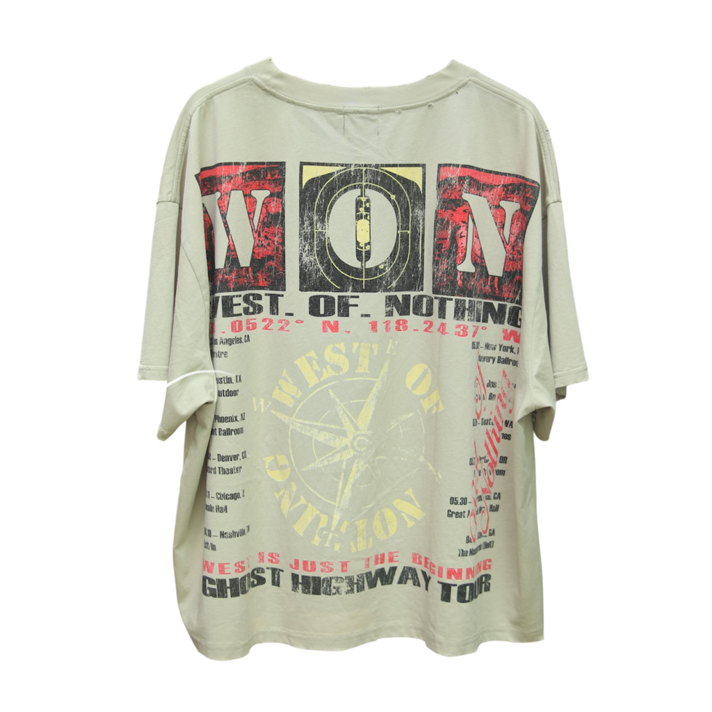 WEST OF NOTHING - RUGGED TEE